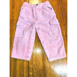 French Toast vintage pink corduroy pants 24 months